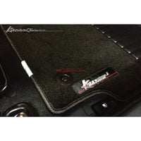 HKS Kansai Service Floor Mat Set (Black Stitching) fits Mitsubishi Lancer Evolution 4/5/6 (CN9A/CP9A)