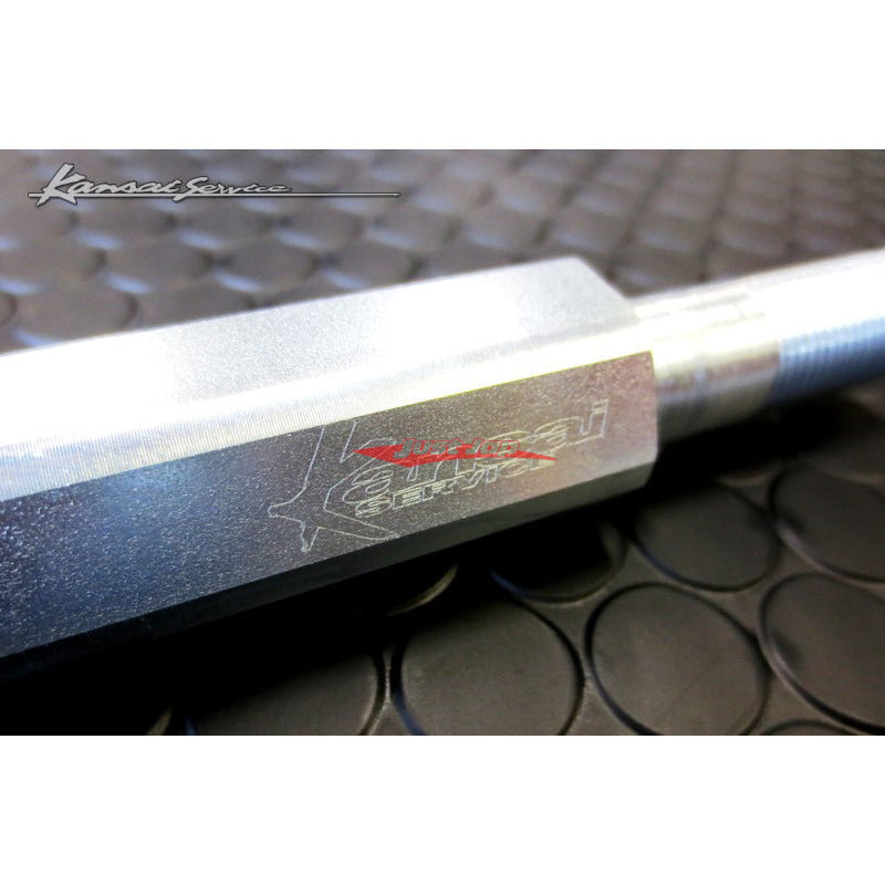 HKS Kansai Service Front Tow Hook (Folding Type - Chrome) Fits Toyota Supra GR