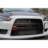 HKS Kansai Service Front Tow Hook (Folding Type - Orange) Fits Mitsubishi Evolution X CZ4A