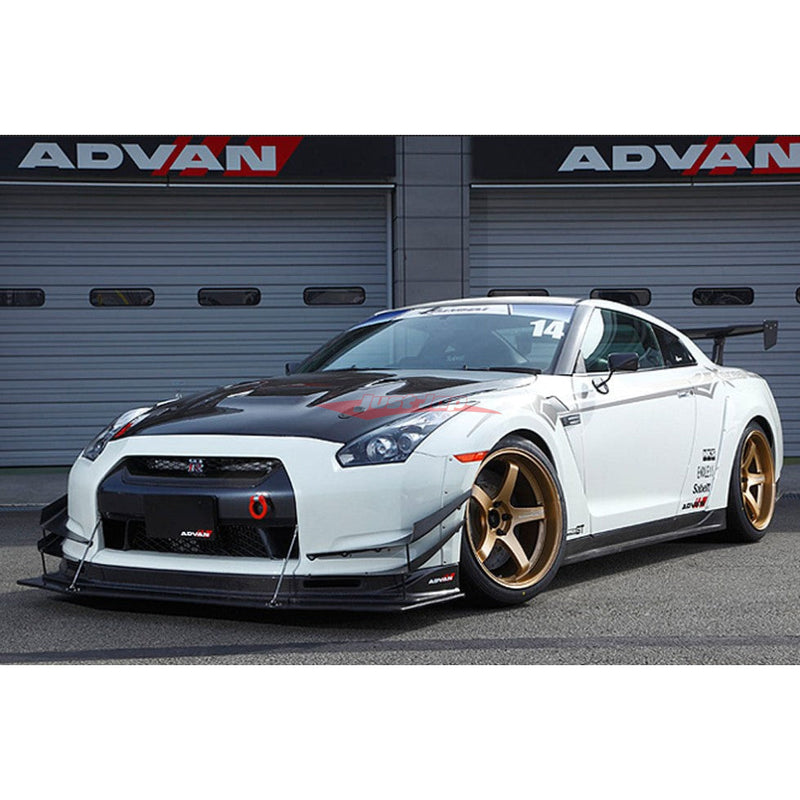 HKS Kansai Service Front Tow Hook (Folding Type - Orange) fits Nissan GTR R35 (07-10)