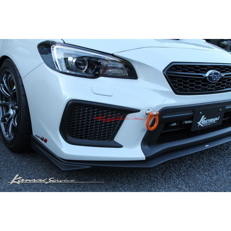 HKS Kansai Service Front Tow Hook (Folding Type - Orange) Fits Subaru WRX, STi VAG & Levorg VMG