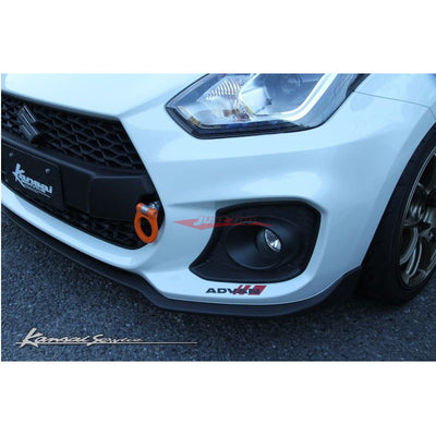 HKS Kansai Service Front Tow Hook (Folding Type - Orange) Fits Suzuki Swift Sport ZC33S