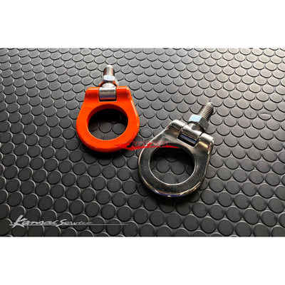 HKS Kansai Service Front Tow Hook (Folding Type - Orange) Fits Suzuki Swift Sport ZC33S