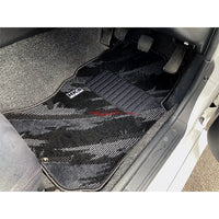 HKS Monotone Oil Colour Floor and Boot Mat Set Fits Nissan Skyline R32 GT-R