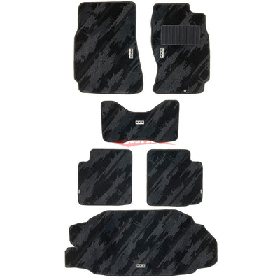 HKS Monotone Oil Colour Floor and Boot Mat Set Fits Nissan Skyline R33 GT-R