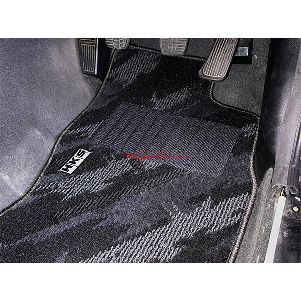 HKS Monotone Oil Colour Floor and Boot Mat Set Fits Nissan Skyline R34 GT-R