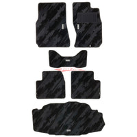 HKS Monotone Oil Colour Floor and Boot Mat Set Fits Nissan Skyline R34 GT-R