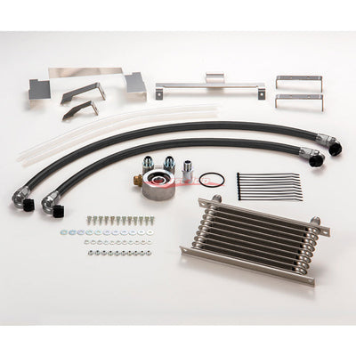 HKS Oil Cooler Kit (Black) Fits Toyota Chaser/Mark II JZX100 (1JZ-GTE VVT-i) - Oil Cooler