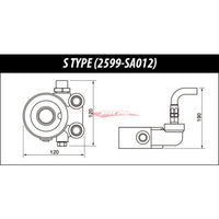 HKS Oil Cooler Kit Type S Fits Nissan R32 Skyline GTR