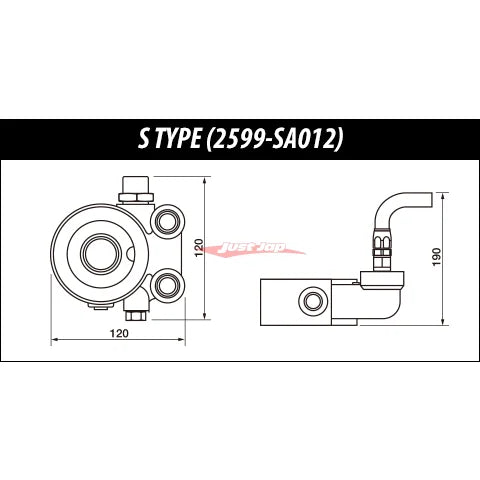 HKS Oil Cooler Kit Type S Fits Nissan R32 Skyline GTR