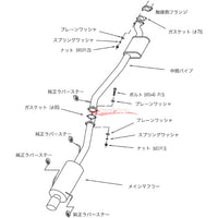 HKS Silent Hi-Power Exhaust System Fits Nissan R33 Skyline GTR