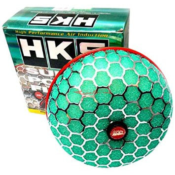 HKS Super Power Flow Intake Air Filter - Universal 150-70mm (Green)