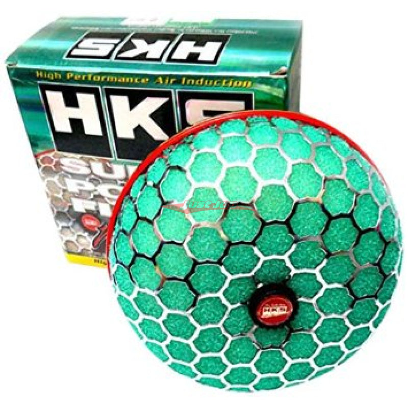 HKS Super Power Flow Intake Air Filter - Universal 150-70mm (Green)