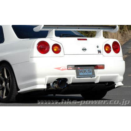 HKS Super Turbo Muffler Exhaust System fits Nissan Skyline R34 GTR