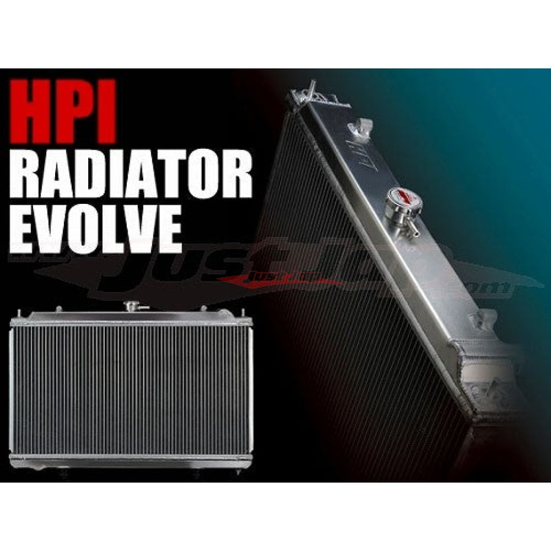 HPI Evolve Aluminium 40mm Radiator fits Mitsubishi Evolution 7/8/9 CT9A