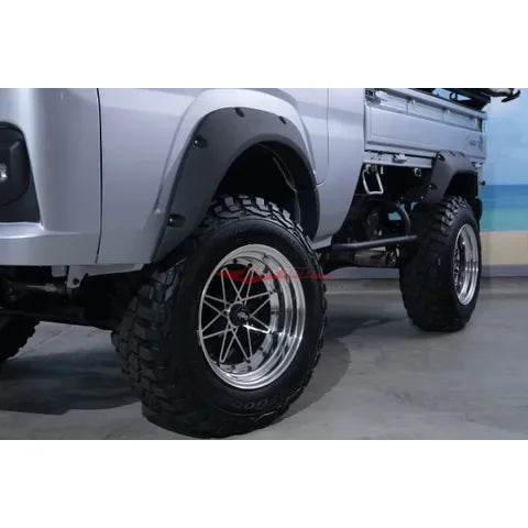 J-Tanto Front & Rear 70mm Over Fender Set Fits Daihatsu Hi-Jet S500/S510