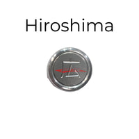 Japanese Prefecture "Fuin" Seal Number Plate Bolt Cover (Anti Theft)