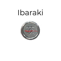 Japanese Prefecture "Fuin" Seal Number Plate Bolt Cover (Anti Theft) Ibaraki
