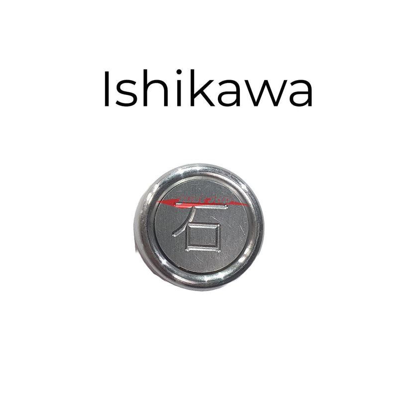 Japanese Prefecture "Fuin" Seal Number Plate Bolt Cover (Anti Theft) Ishikawa