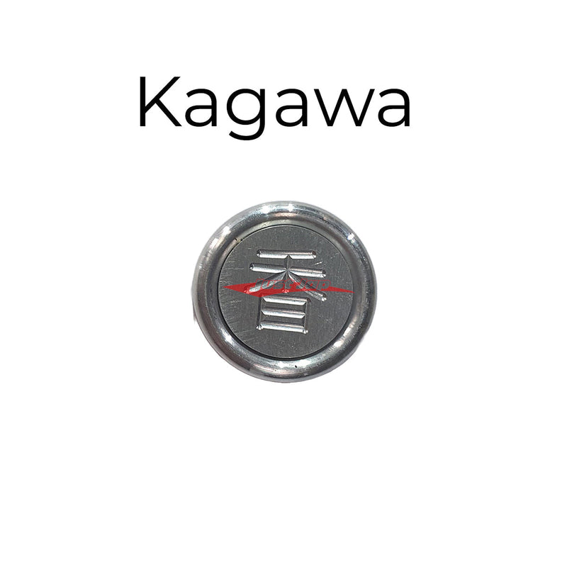 Japanese Prefecture "Fuin" Seal Number Plate Bolt Cover (Anti Theft) Kagawa
