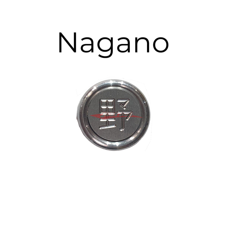 Japanese Prefecture "Fuin" Seal Number Plate Bolt Cover (Anti Theft) Nagano