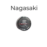 Japanese Prefecture "Fuin" Seal Number Plate Bolt Cover (Anti Theft) Nagasaki