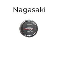 Japanese Prefecture "Fuin" Seal Number Plate Bolt Cover (Anti Theft) Nagasaki