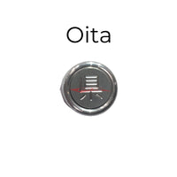 Japanese Prefecture "Fuin" Seal Number Plate Bolt Cover (Anti Theft) Oita