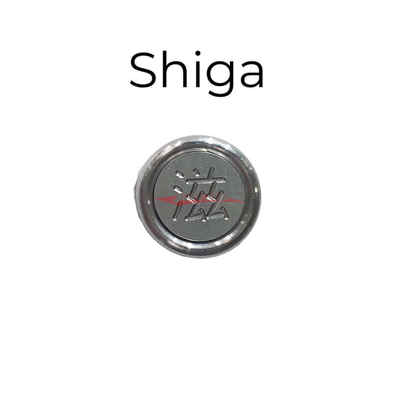 Japanese Prefecture "Fuin" Seal Number Plate Bolt Cover (Anti Theft) Shiga