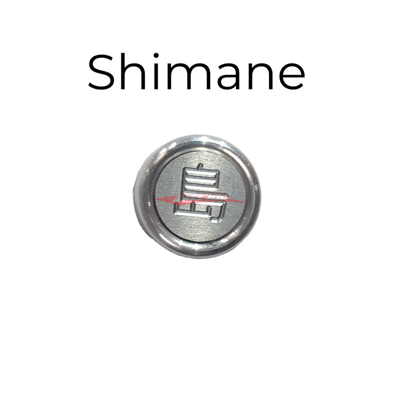 Japanese Prefecture "Fuin" Seal Number Plate Bolt Cover (Anti Theft) Shimane