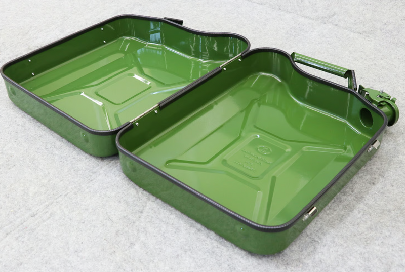 Hardcargo Jerrycan Toolbox + Holder Set (Green)