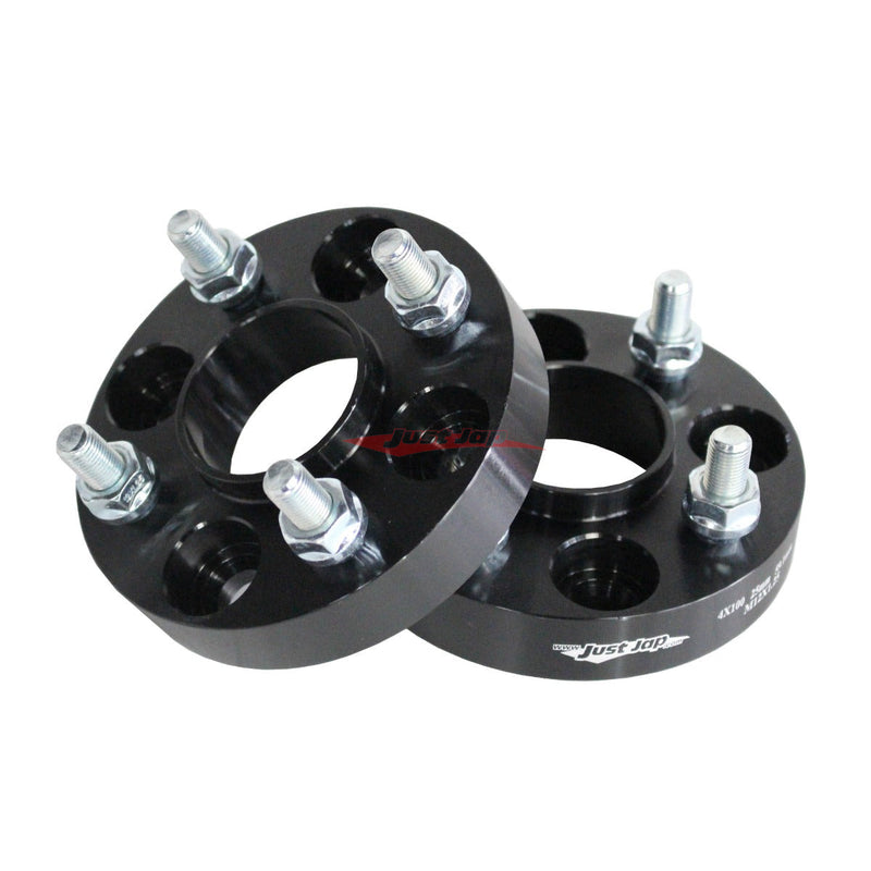 JJR 15mm Bolt-on Wheel Spacers Fits M12 x P1.5 (4 x 100) 54.1mm