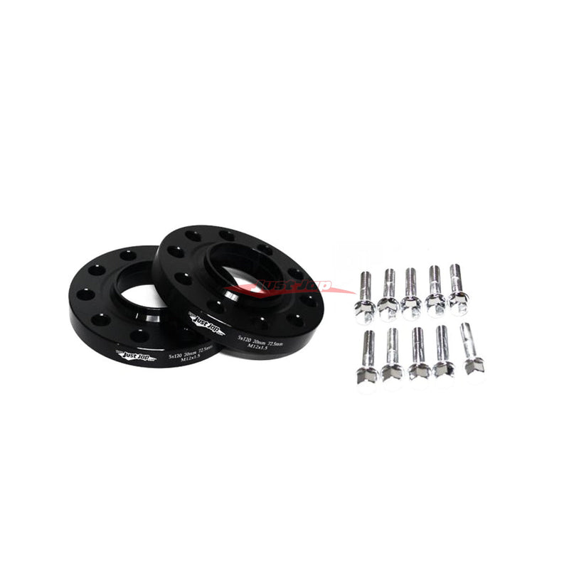 JJR 20mm Bolt-on Wheel Spacers Fits VW & Audi M14 X 1.5 13R/17 Hex (5 X 112) 57.1mm
