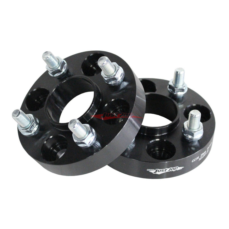 JJR 25mm Bolt-on Wheel Spacers Fits Subaru M12 x P1.25 (5 x 100 to 5 x 114.3) 56.1mm