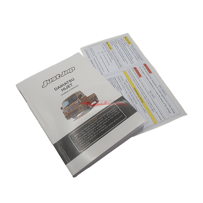 JJR English Owners Manual for Daihatsu Hijet 2021+