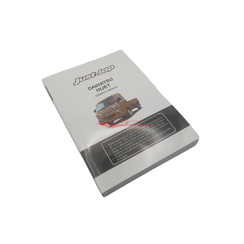 JJR English Owners Manual for Daihatsu Hijet 2021+