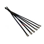 JJR Exhaust Insulating Heat Wrap Stainless Steel Ties - 200mm Type (5 Pack)