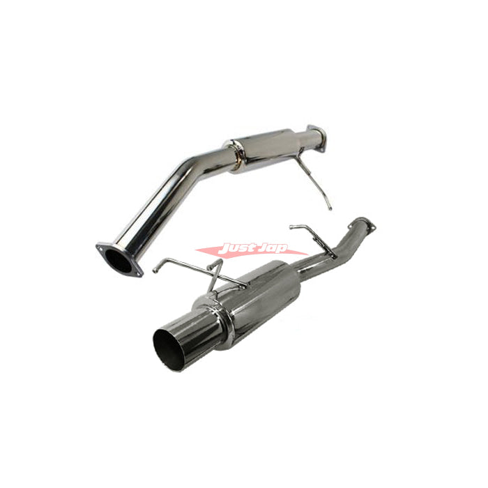 JJR Hyperflow Cat Back Exhaust System fits Nissan S13 Silvia & 180SX (CA18/SR20)