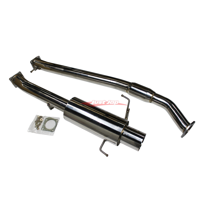 JJR Hyperflow Cat Back Exhaust System fits Nissan Skyline R33 GTS/T (RB25DE/T)