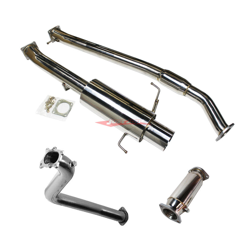 JJR Hyperflow Complete Exhaust System (De-Cat) fits Nissan Skyline R33 GTS-T (RB25DET)