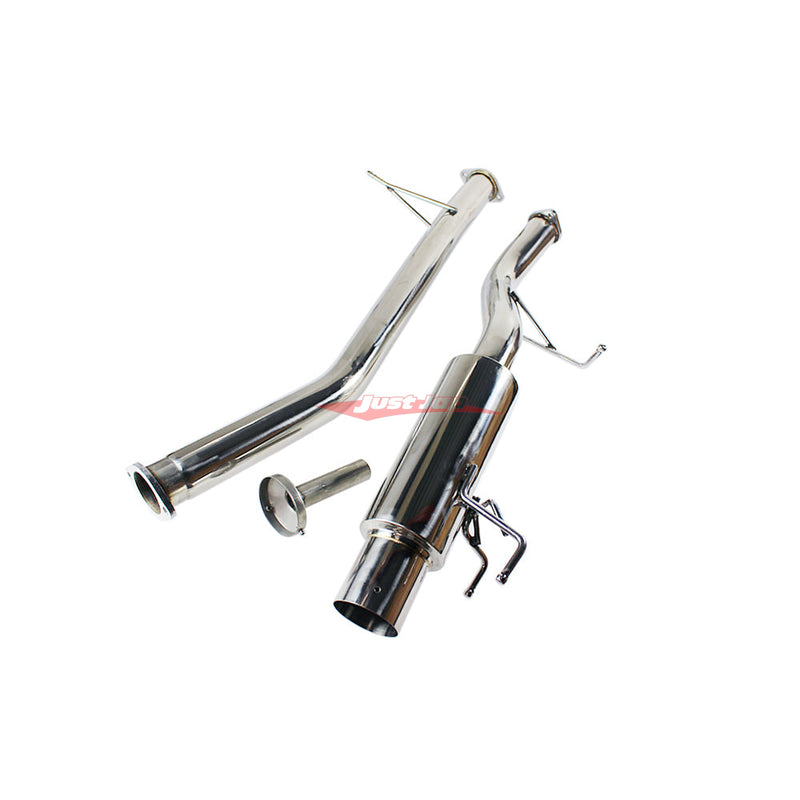 JJR Hyperflow Stainless Steel Exhaust System fits Nissan R32 Skyline GTS/T 2WD (RB20DE/T)