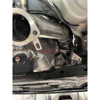 JJR Performance Casted 3.5" Down Pipe / Dump Pipe Set Fits Nissan R35 GTR
