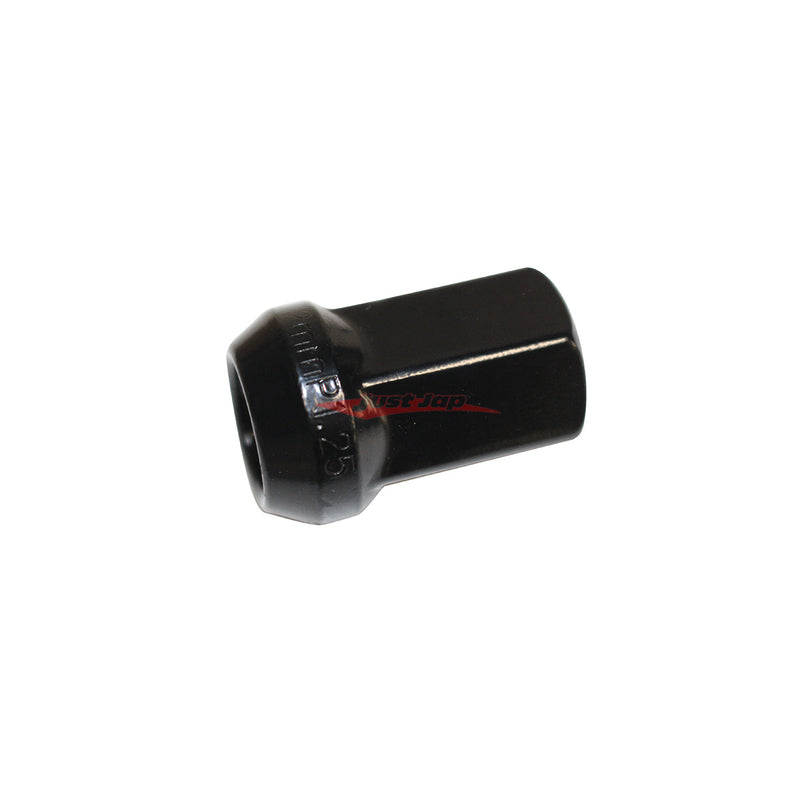 JJR RAYS Style 32mm Steel Wheel & Lock Nut Set (17HEX) - Black M12xP1.25 (20 Piece)