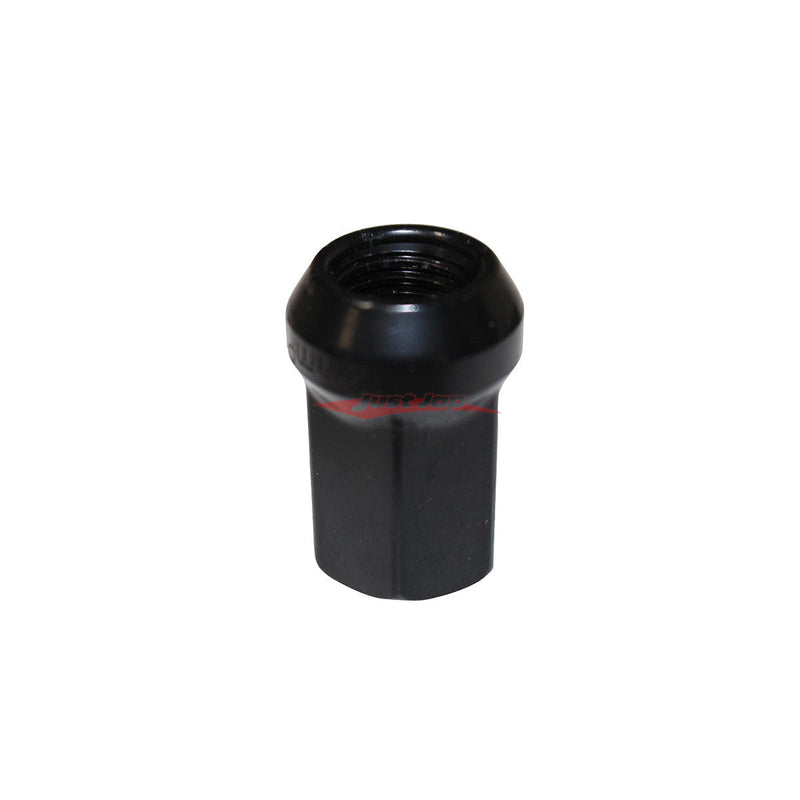 JJR RAYS Style 32mm Steel Wheel & Lock Nut Set (17HEX) - Black M12xP1.50 (20 Piece)