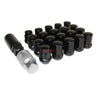 JJR RAYS Style 32mm Steel Wheel & Lock Nut Set (17HEX) - Black M12xP1.50 (20 Piece)