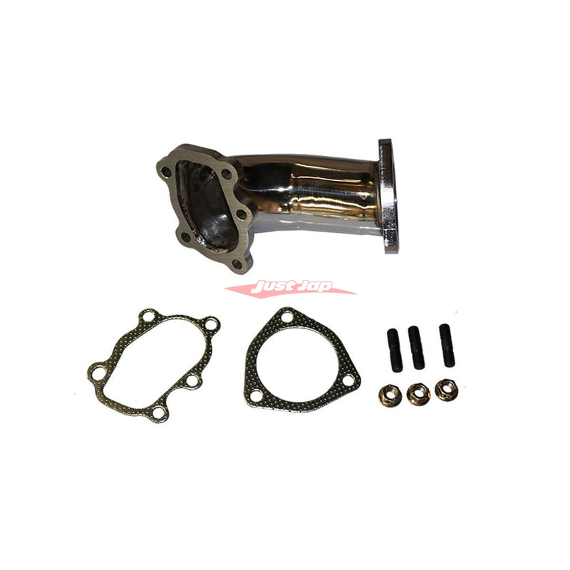 JJR Stainless Bellmouth Dump Pipe fits Nissan S13/S14/S15 Silvia, 180SX & 200SX (SR20DET)