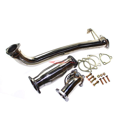 JJR Stainless Dump Pipe Catco Bundle C Fits Nissan S13 Silvia & 180SX (SR20DET)