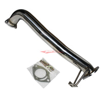 JJR Stainless Steel Front Pipe (Active Flange) fits Nissan S13 Silvia & 180SX (CA18DET/SR20DET)