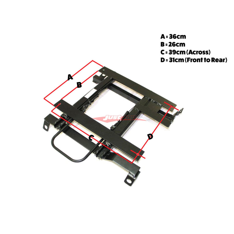 JJR Universal Seat Rail R/H fits Nissan Silvia & 180SX/200SX