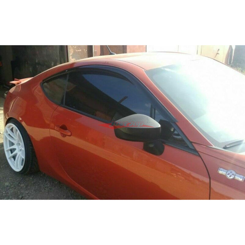 JJR Weathershield Window Visor Rain Gaurds Fits Toyota 86 GT86 FT86 & Subaru BRZ